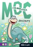 Okładka książki Dinozaury. Moc kolorowania