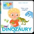 Okładka książki Dinozaury. W jak wiedza. Wiem i ja. Mój świat