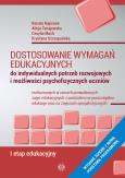 Okładka książki Dostosowanie wymagań edukacyjnych 1etap