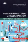 Okładka książki Egzamin magisterski z pielęgniarstwa Repetytorium z zakresu wiedzy Nowa podstawa programowa