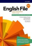 Okładka książki English File 4th Edition Upper-Intermediate Teacher's Guide with Teacher's Resource Centre