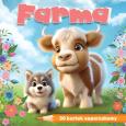 Okładka książki Farma. 30 kartek superzabawy - kolorowanka notes