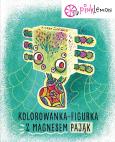 Opakowanie Figurka do kolorowania z magnesem Pająk