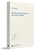 Okładka książki Filozofia Emmanuela Levinasa jako ancilla...