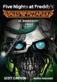 Okładka książki Five Nights at Freddy's: Tales from the Pizzaplex. Bobbiedoty. Finał Tom 5
