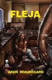 Fleja. Autor: Aron Beauregard. Dobreksiazki.pl Okładka książki Fleja