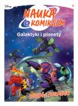 Okładka książki Galaktyki i planety. Podbój Kosmosu. Nauka z komiksem