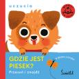 Okładka książki Gdzie jest piesek? Uczucia. Przesuń i znajdź