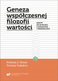 Okładka książki Geneza współczesnej filozofii wartości