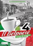 Okładka książki Il Belpaese 4 zeszyt ćwiczeń