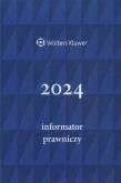 Okładka książki Informator Prawniczy 2024 Niebieski A5