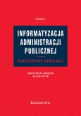 Okładka książki Informatyzacja administracji publicznej w.2