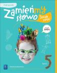 Okładka książki Język polski Zamieńmy słowo podręcznik klasa 5 szkoła podstawowa