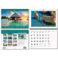 Opakowanie Kalendarz 2023 13 Plansz A4 Podróże