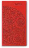 Opakowanie Kalendarz 2023 A6 tygodniowy vivella relief czerwony