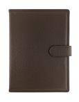 Opakowanie Kalendarz 2023 B5 dzienny z zapięciem ekoskóra brązowy