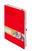 Opakowanie Kalendarz 2023 Impresja B5 czerwony DNS ANTRA