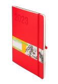 Opakowanie Kalendarz 2023 Impresja B5 czerwony TDW ANTRA