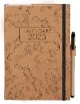 Okładka książki Kalendarz 2023 Karft leśny A5 ryś TNS ANTRA