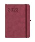 Okładka książki Kalendarz 2023 Nuba A5 burgundowy TNS ANTRA