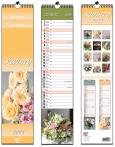 Opakowanie Kalendarz 2023 paskowy 13 Plansz Kwiaty