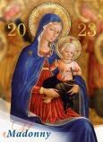 Okładka książki Kalendarz 2023 ścienny Madonny