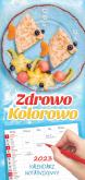 Opakowanie Kalendarz 2023 ścienny notatnikowy Zdrowo kolorowo