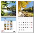 Opakowanie Kalendarz 2024 30x60 13 plansz PL Krajobrazy