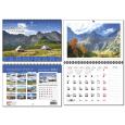 Opakowanie Kalendarz 2024 A4 terminarz 13 plansz Tatry