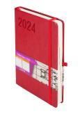 Okładka książki Kalendarz 2024 Formalizm A5 czerwony DNS