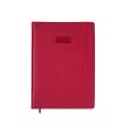 Opakowanie Kalendarz 2024 lux z gumką A4  tygodniowy czerwony V6