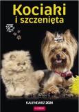 Opakowanie Kalendarz 2024 ścienny A3 Kociaki i szczeniaki