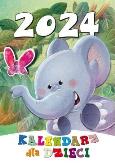 Opakowanie Kalendarz 2024 Ścienny Dla Dzieci ekonomiczny