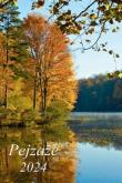 Okładka książki Kalendarz 2024 Ścienny dwustronny Pejzaże