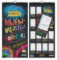 Opakowanie Kalendarz 2024 ścienny planer Tablicowy