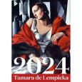Okładka książki Kalendarz 2024 - Tamara Łempicka A3