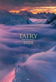 Okładka książki Kalendarz 2024 Tatry