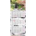 Opakowanie Kalendarz 2024 trójdzielny gł. płaska Ogrody