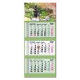 Opakowanie Kalendarz 2024 trójdzielny Lux gł. wypukła Ogrody