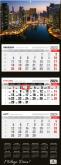 Opakowanie Kalendarz 2024 trójdzielny premium City Dubai KT2-V.53