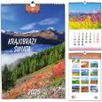 Opakowanie Kalendarz 2025 13 Plansz B3 Krajobrazy swiata