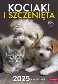 Opakowanie Kalendarz 2025 A3 Ścienny Kociaki i Szczenięta
