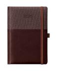 Opakowanie Kalendarz 2025 A5 dzienny brązowy