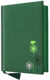 Opakowanie Kalendarz 2025 A5 dzienny kobiecy zielony