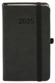 Okładka książki Kalendarz 2025 A6 Memofix TDW czarny