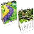 Opakowanie Kalendarz 2025 biurkowy pion Ogrody