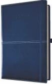 Opakowanie Kalendarz 2025 książkowy A4 tygodniowy niebieski