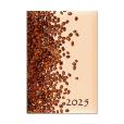 Opakowanie Kalendarz 2025 książkowy B6 dzienny Kawa