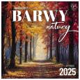 Okładka książki Kalendarz 2025 Ścienny Barwy Natury