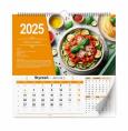Opakowanie Kalendarz 2025 ścienny Kulinarny LUX